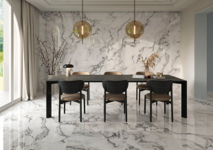 Керамогранит Atlas Concorde Forte dei Marmi quark Oyster Wh белый Mat (60x120х0,9) арт. 610015000698 матовый